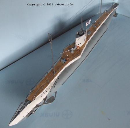 German type ub iii submarine model 1