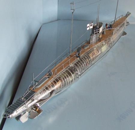 German type ub iii submarine model 3